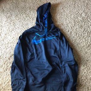 Nike hooded sweatshirt.